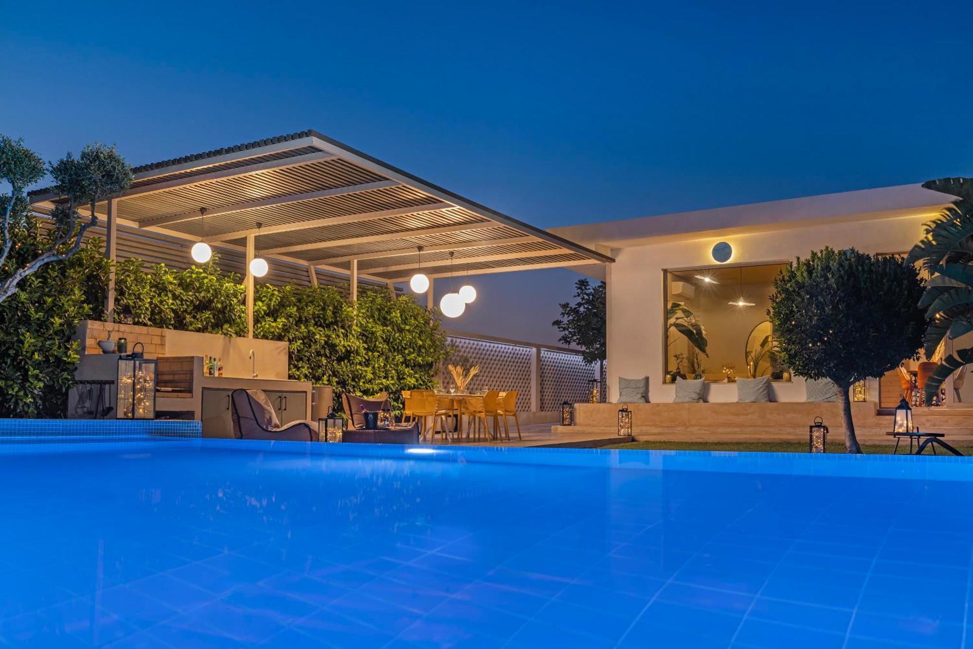 Gaia Blue Villa Kolímbia Kültér fotó