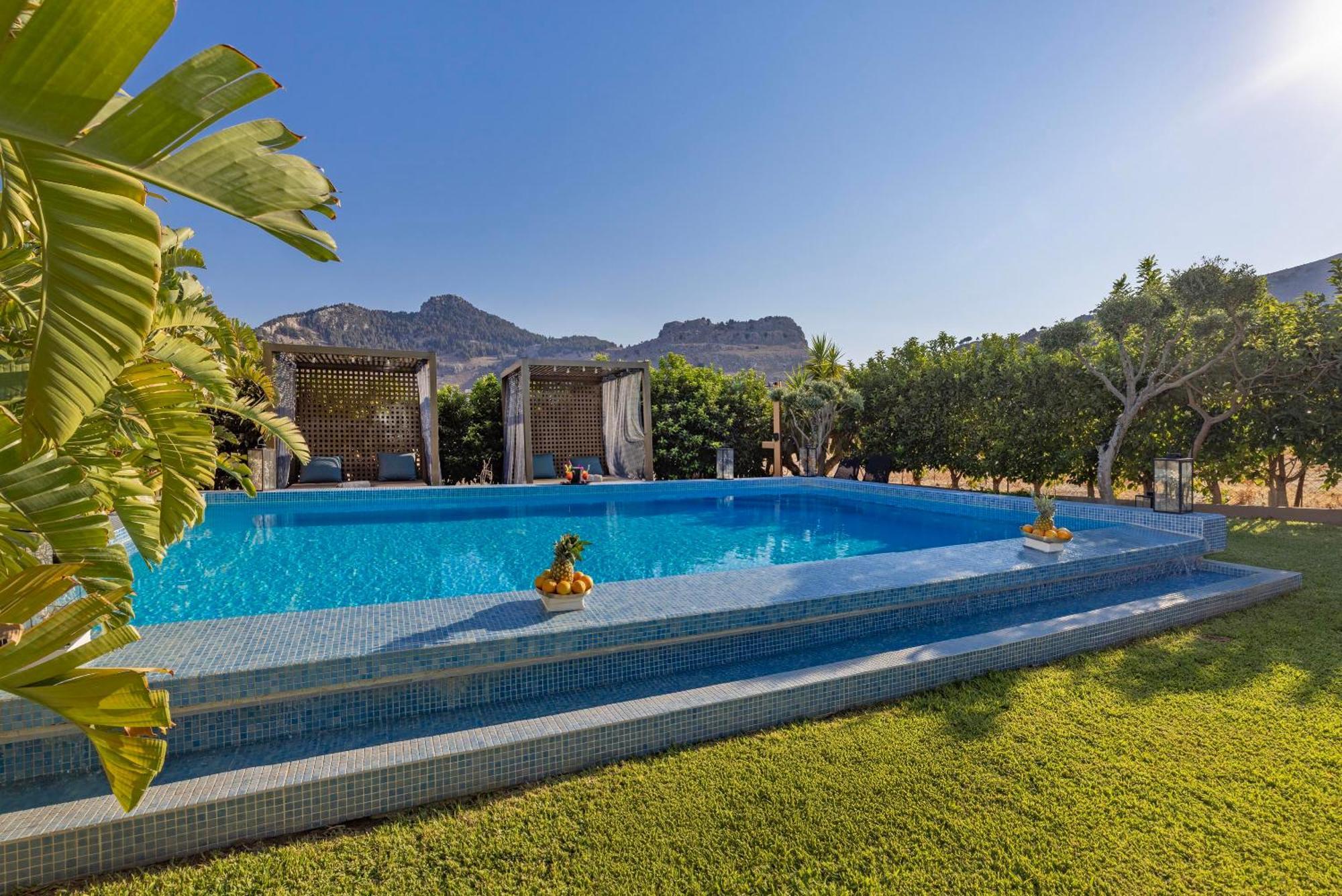 Gaia Blue Villa Kolímbia Kültér fotó